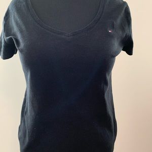 Super cute black Tommy Hilfiger shirt
